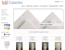 Tablet Screenshot of calanko.com
